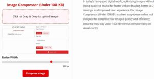 image compressor under 100 kb fast