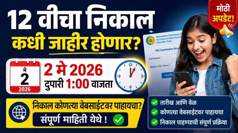 12 th Result Date Maharashtra